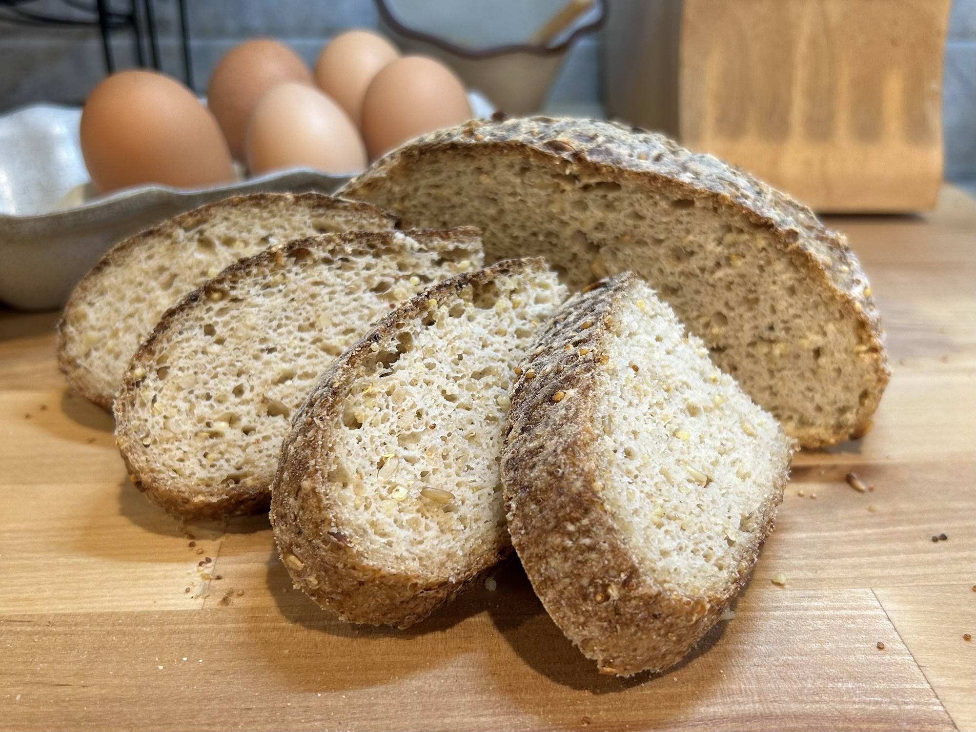 Recipe Club – Gluten-Free Sprouted Grain Sourdough Bread