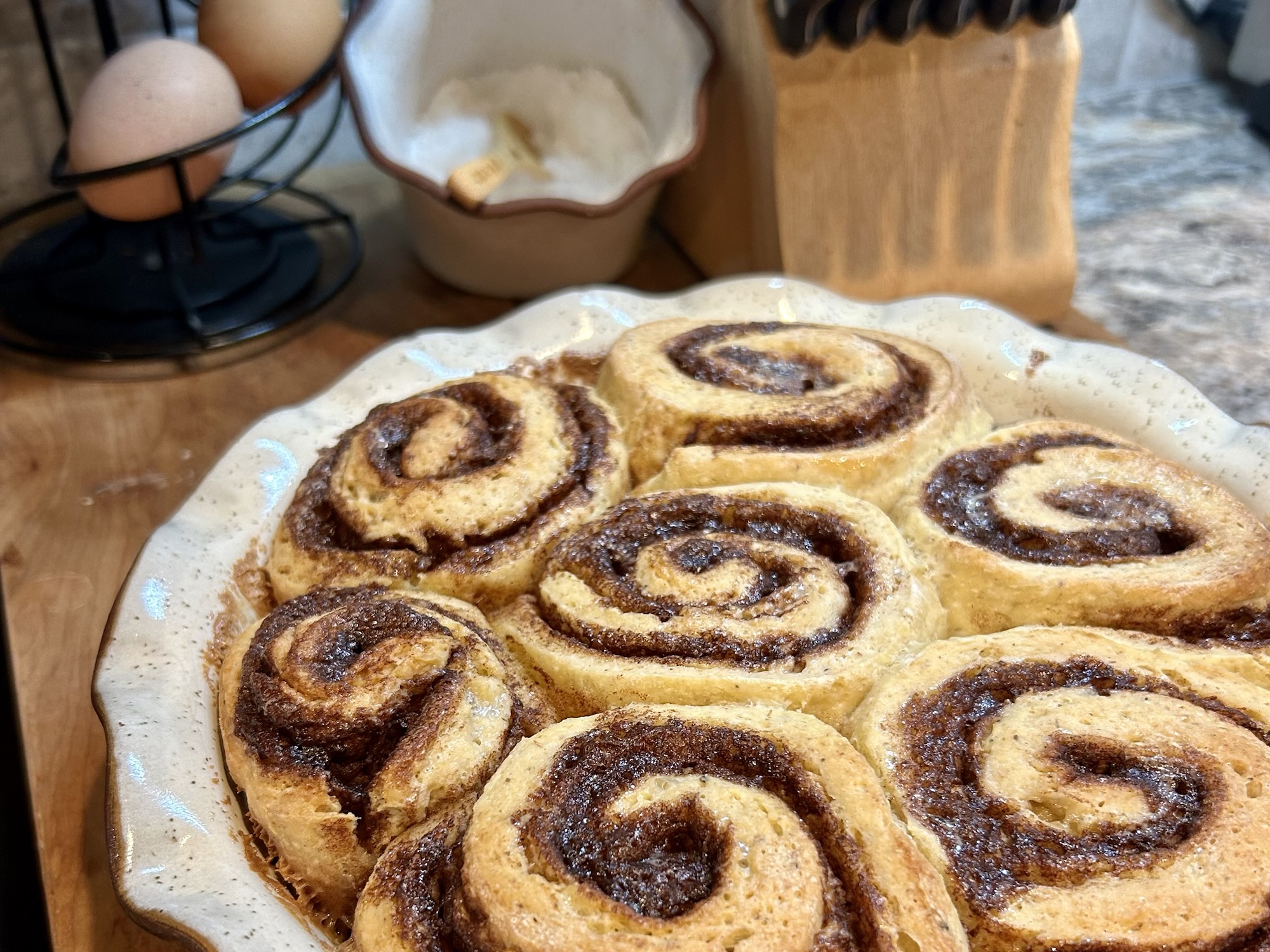 Gluten-Free Sourdough Cinnamon Rolls