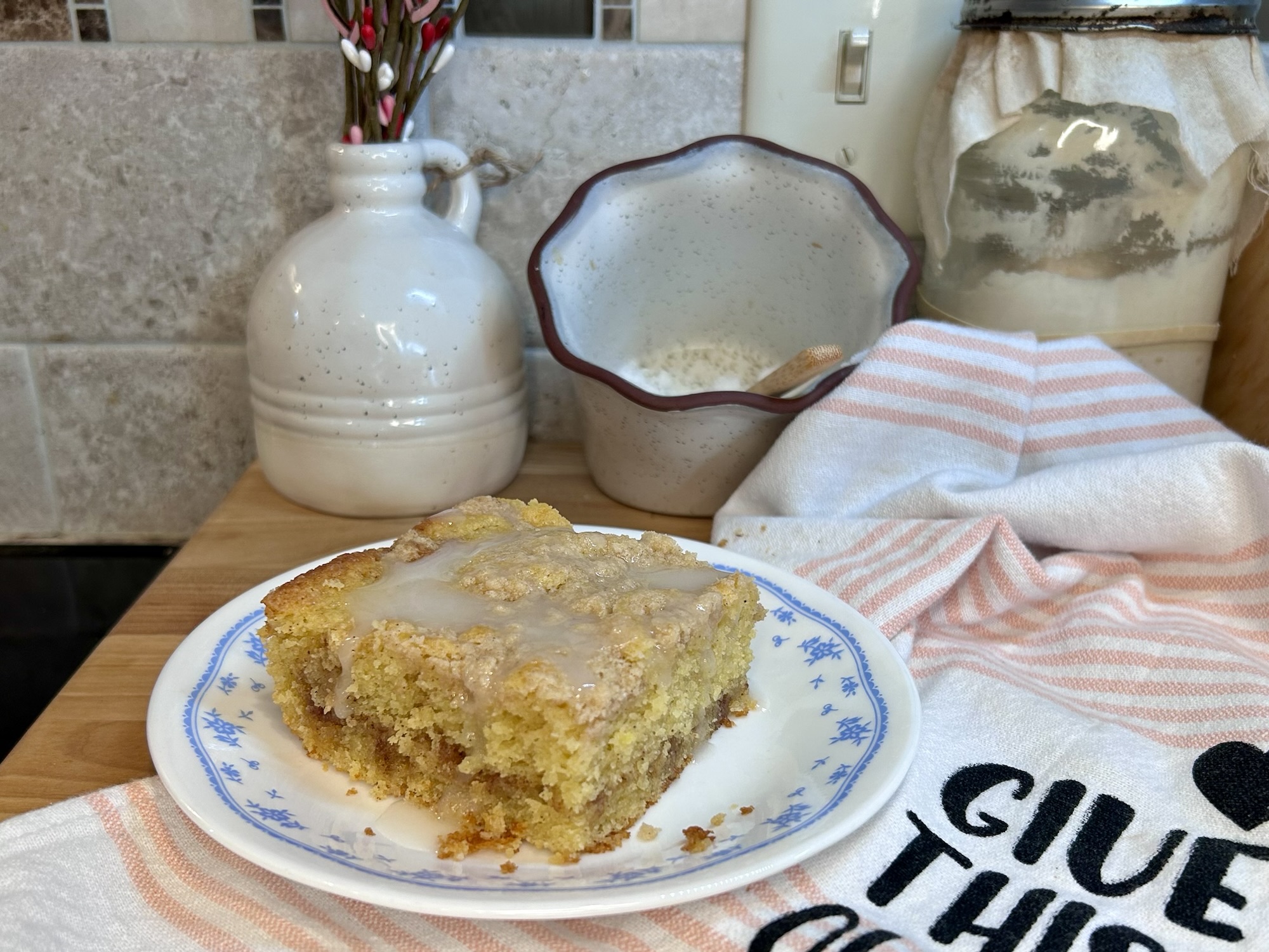 Recipe Club – Delicious Gluten-Free Cinnamon Swirl Coffee Cake Recipe
