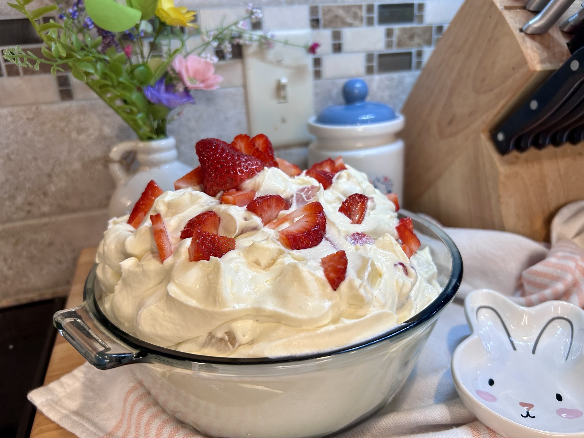 Recipe Club – Gluten-Free Fruit Fluff with Homemade Pudding & Whipped Cream
