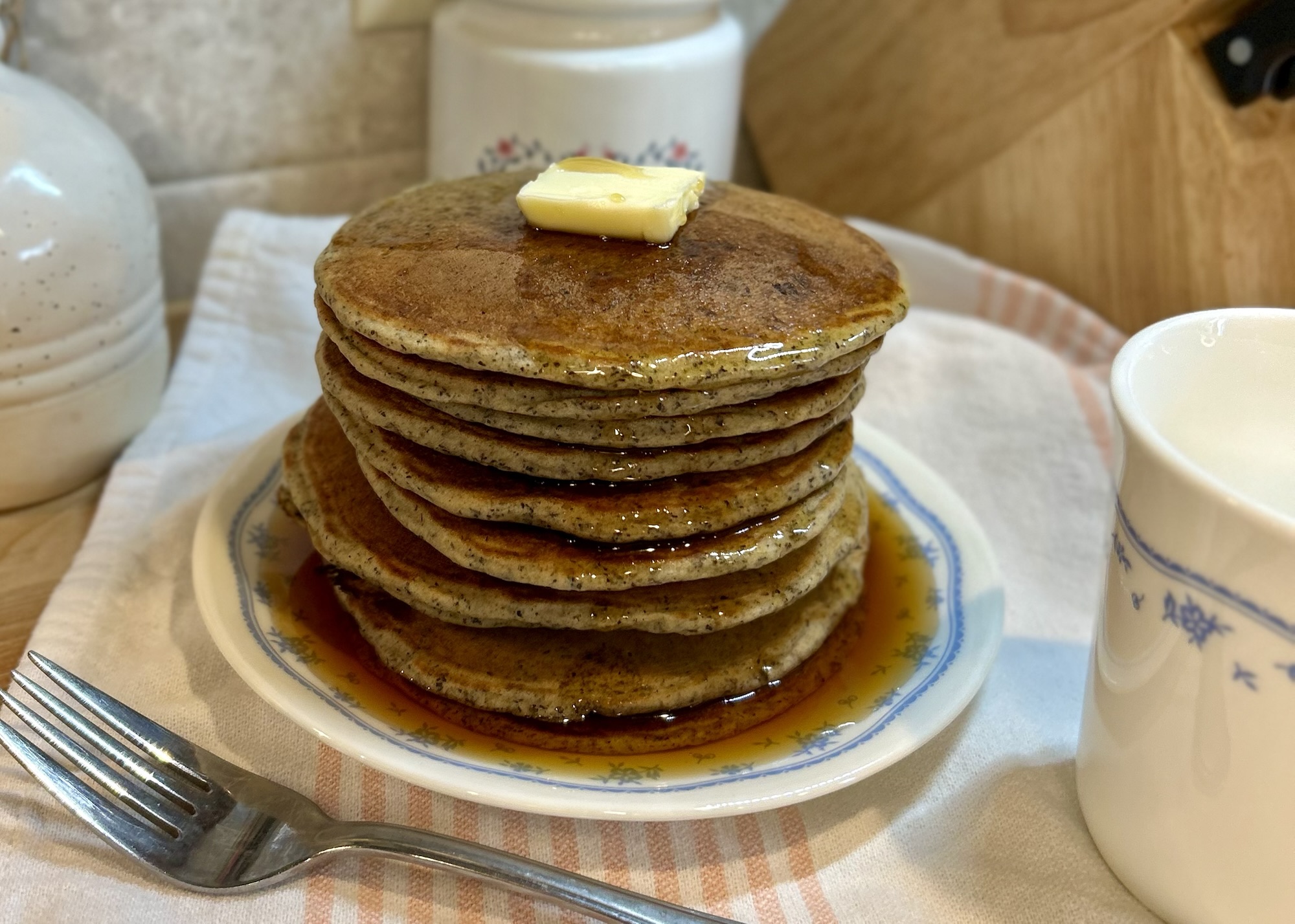Fluffy Gluten-free Sourdough Discard Buckwheat Pancakes