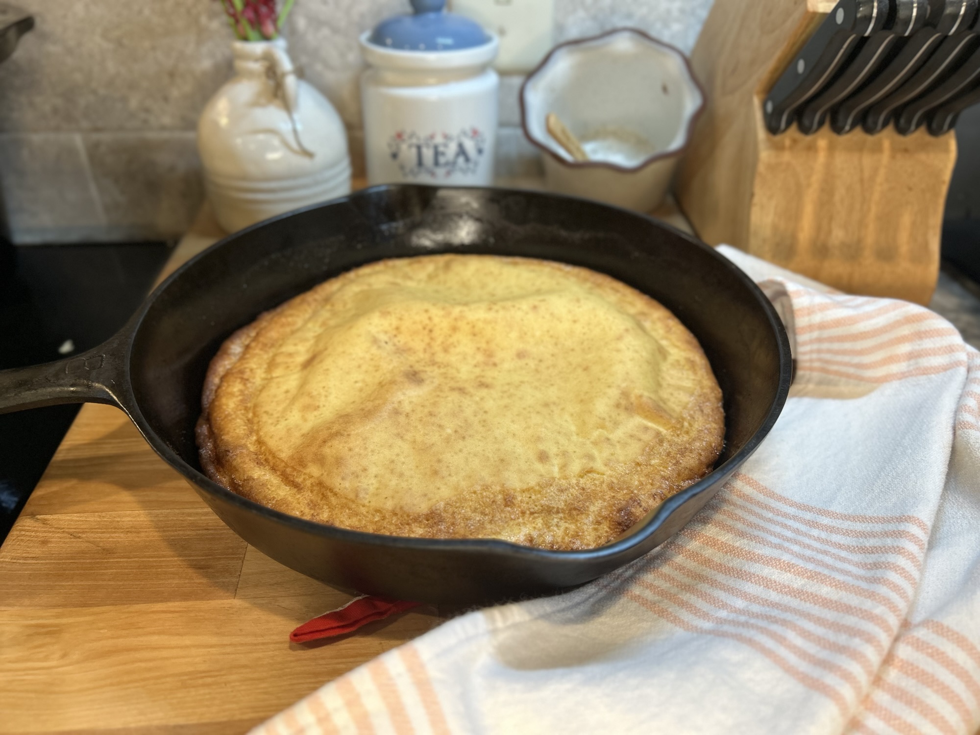 Gluten-free Sourdough Dutch Baby